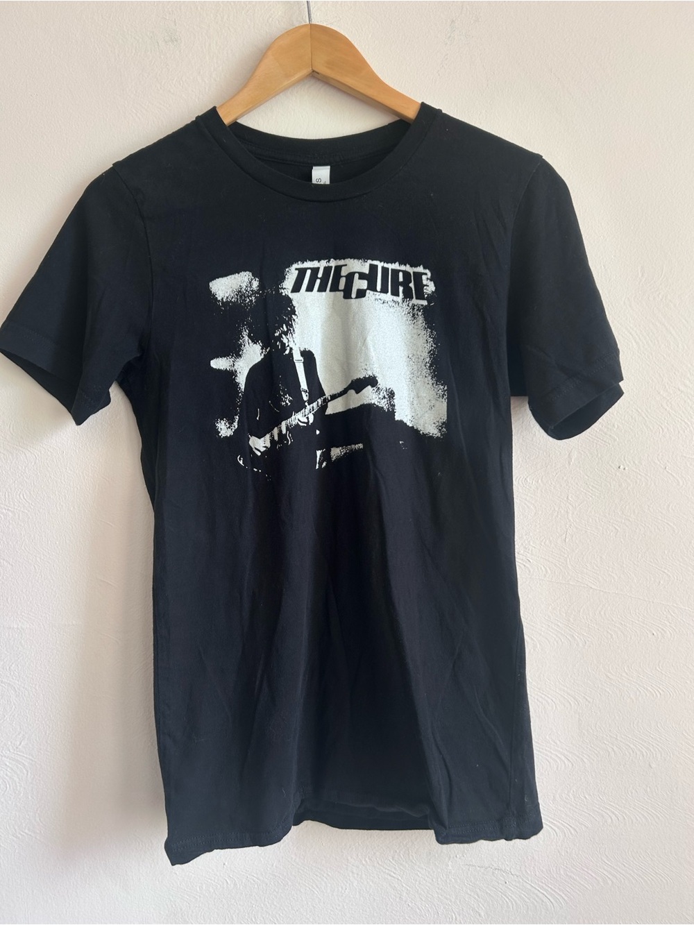 The Cure Graphic Band Tee — Size S (Bella+Canvas)